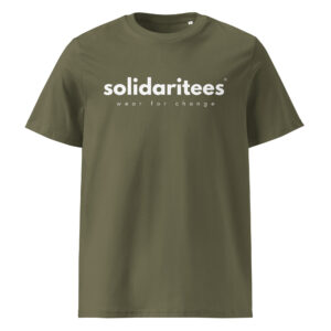 Camiseta Solidaritees Essential | Algodón 100% Orgánico Premium | Solidaritees